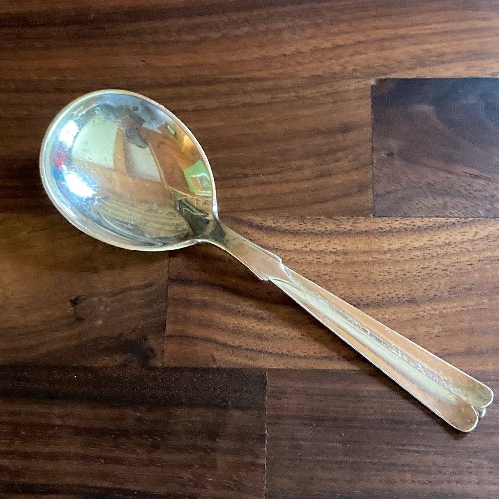 Hans Hansen | Vintage Baronet Silverware No. 7 Jam Spoon, Art Deco Style, 1936